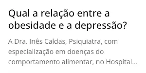 Blog Lusíadas: Relação entre a ​obesidade e depressão